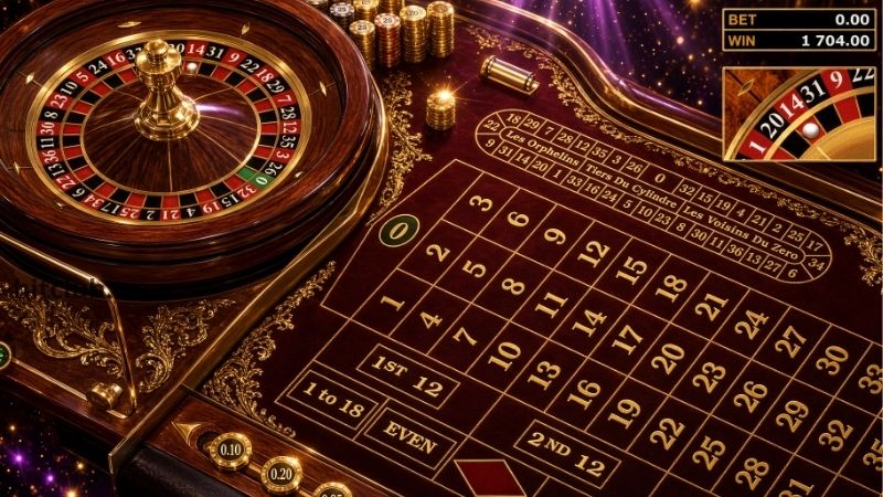 Roulette Mỹ – 38 Số, House Edge 5.26% Tại HitClub